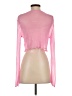 Shein Pink Long Sleeve Top Size 4 - photo 2