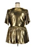 Torrid Gold Short Sleeve Top Size 2X Plus (2) - photo 2