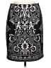 Valerie Stevens Paisley Black Formal Skirt Size L - photo 1