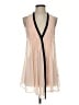 Pins and Needles 100% Polyester Tan Sleeveless Blouse Size S - photo 1
