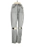 GRLFRND 100% Cotton Color Block Gray Jeans Size 25 waist - photo 1
