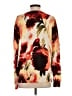 Haute Hippie 100% Cotton Floral Orange Pullover Sweater Size S - photo 2