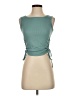 Shein Teal Sleeveless T-Shirt Size S - photo 1