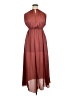 Unbranded 100% Polyester Brown Burgundy Casual Dress Size XL (estimated) - photo 1