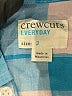 Crewcuts Checkered-gingham Blue Long Sleeve Button-Down Shirt Size 2 - photo 3