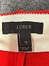 J.Crew 100% Polyester Solid Red Shorts Size 10 - photo 3