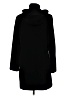 Anne Klein 100% Polyurethane Black Coat Size M - photo 2