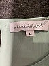 Keren Hart Solid Green Casual Dress Size L - photo 7