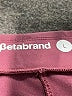 Betabrand Solid Burgundy Active Pants Size L - photo 7