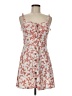 Unbranded Hearts Orange Casual Dress Size 7 - 9 - photo 1