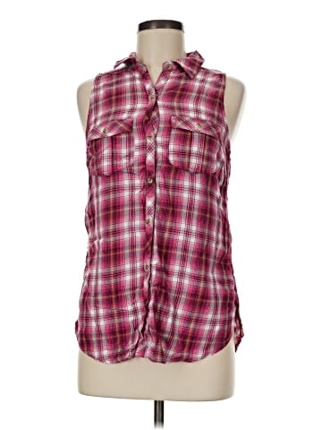 Maurices Sleeveless Button-Down Shirt (view 1)