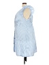 Shein Curve 100% Polyester Blue Casual Dress Size 22 (5) - photo 5