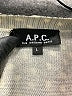 APC 100% Cotton Polka Dots Black Cardigan Size L - photo 7