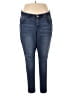 Democracy Solid Blue Jeans Size 18 - photo 1