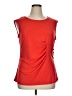 Adrienne Vittadini Red Sleeveless Top Size XL - photo 1