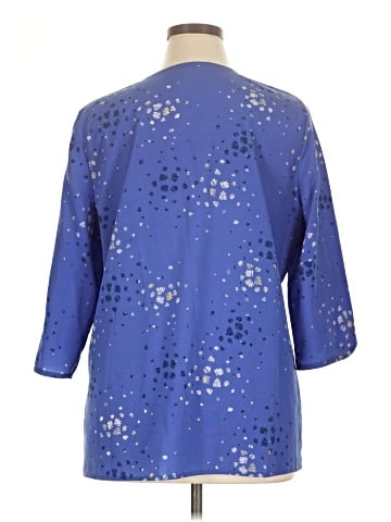 Croft & Barrow 3/4 Sleeve Blouse (view 2)