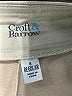 Croft & Barrow Solid Tan Skort Size 8 - photo 3