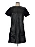Ann Taylor 100% Polyester Solid Black Casual Dress Size L - photo 1