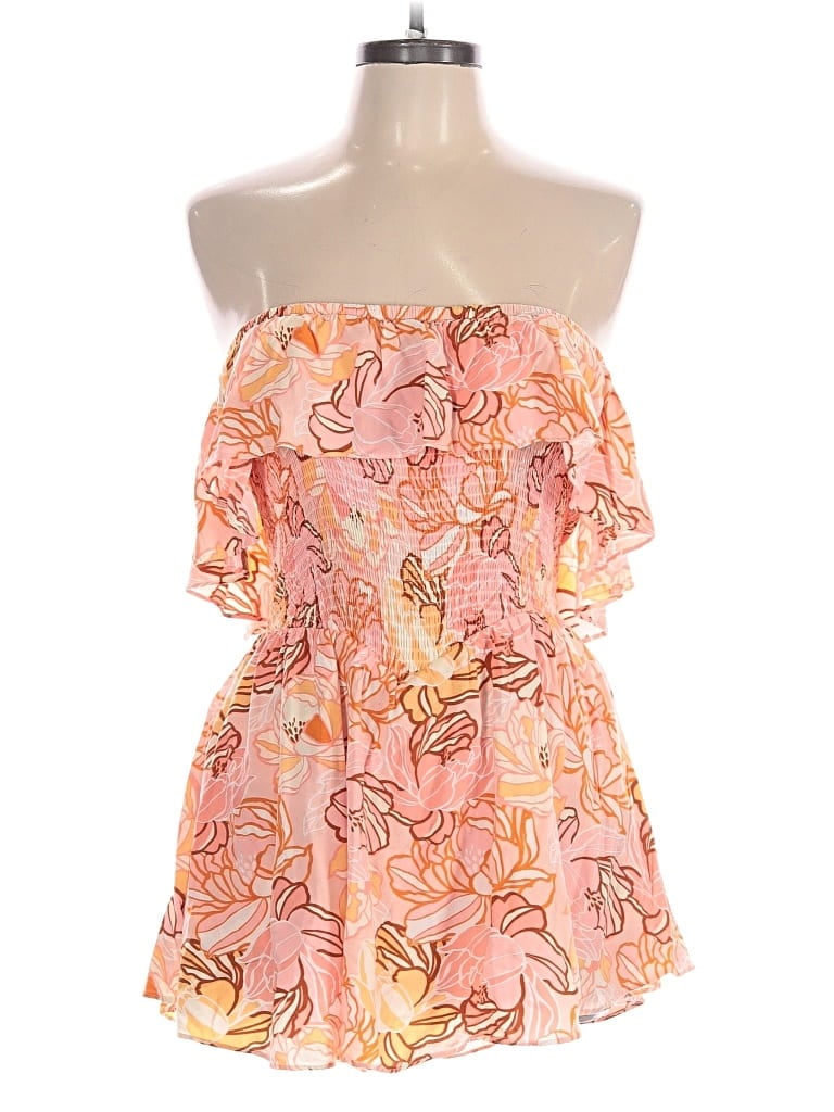 Pre-owned Vici Romper In Pink