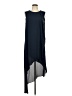 BCBGMAXAZRIA 100% Polyester Blue Casual Dress Size L - photo 1