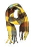Roots Plaid Yellow Blue Scarf One size - photo 1