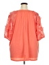 Unbranded Orange 3/4 Sleeve Blouse Size 3X (estimated) - photo 2