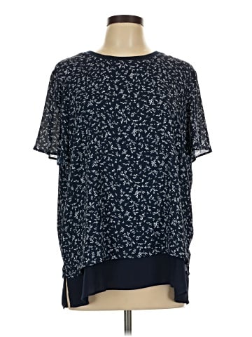 Hilary Radley Short Sleeve Blouse (view 1)