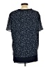 Hilary Radley 100% Polyester Blue Short Sleeve Blouse Size L - photo 2