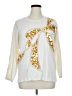 Quacker Factory 100% Cotton White Sweatshirt Size XL - photo 1