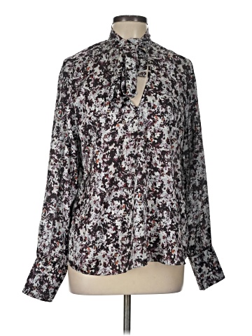 Waverly Grey Long Sleeve Blouse (view 1)