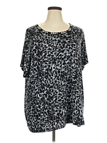 Jaclyn Smith Short Sleeve Blouse (view 1)