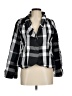Luukaa Checkered-gingham Black Jacket Size 8 - photo 1