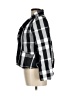 Luukaa Checkered-gingham Black Jacket Size 8 - photo 5