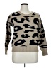 Baltic Born 100% Acrylic Animal Print Tan Pullover Sweater Size XL - photo 1