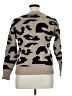 Baltic Born 100% Acrylic Animal Print Tan Pullover Sweater Size XL - photo 2