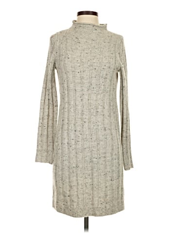 Madewell Donegal Rolled Mockneck Sweater Dress (view 1)