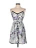 Reformed Floral Gray Cocktail Dress Size XS - photo 1