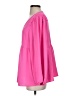 Unbranded 100% Polyester Pink 3/4 Sleeve Blouse Size S - photo 5