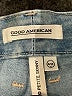 Good American Color Block Blue Jeans Size 29 Petite - photo 7