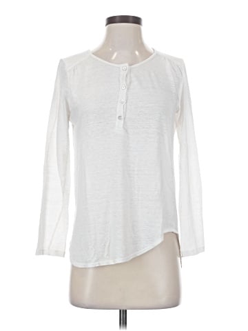 Velvet by Graham & Spencer Long Sleeve Henley (view 1)