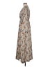 Unbranded 100% Polyester Paisley Brown Casual Dress Size M - photo 5