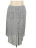 BLOOMCHIC Stripes Gray Casual Skirt Size 28 - photo 1