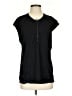 Athleta Black Short Sleeve Henley Size XS (estimated) - photo 1
