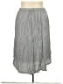 BLOOMCHIC Stripes Gray Casual Skirt Size 28 - photo 2