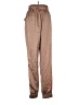 Meshki Solid Brown Casual Pants Size S - photo 2