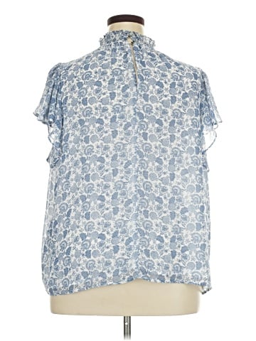 1.State Short Sleeve Blouse (view 2)