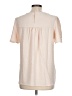 Assorted Brands 100% Polyester Ivory Short Sleeve Blouse Size L - photo 2