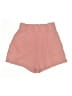 Zara Solid Pink Shorts Size S - photo 2
