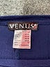 Venus 100% Viscose Blue Short Sleeve Blouse Size M - photo 7