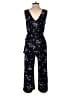 Kaileigh Stars Black Jumpsuit Size S - photo 2